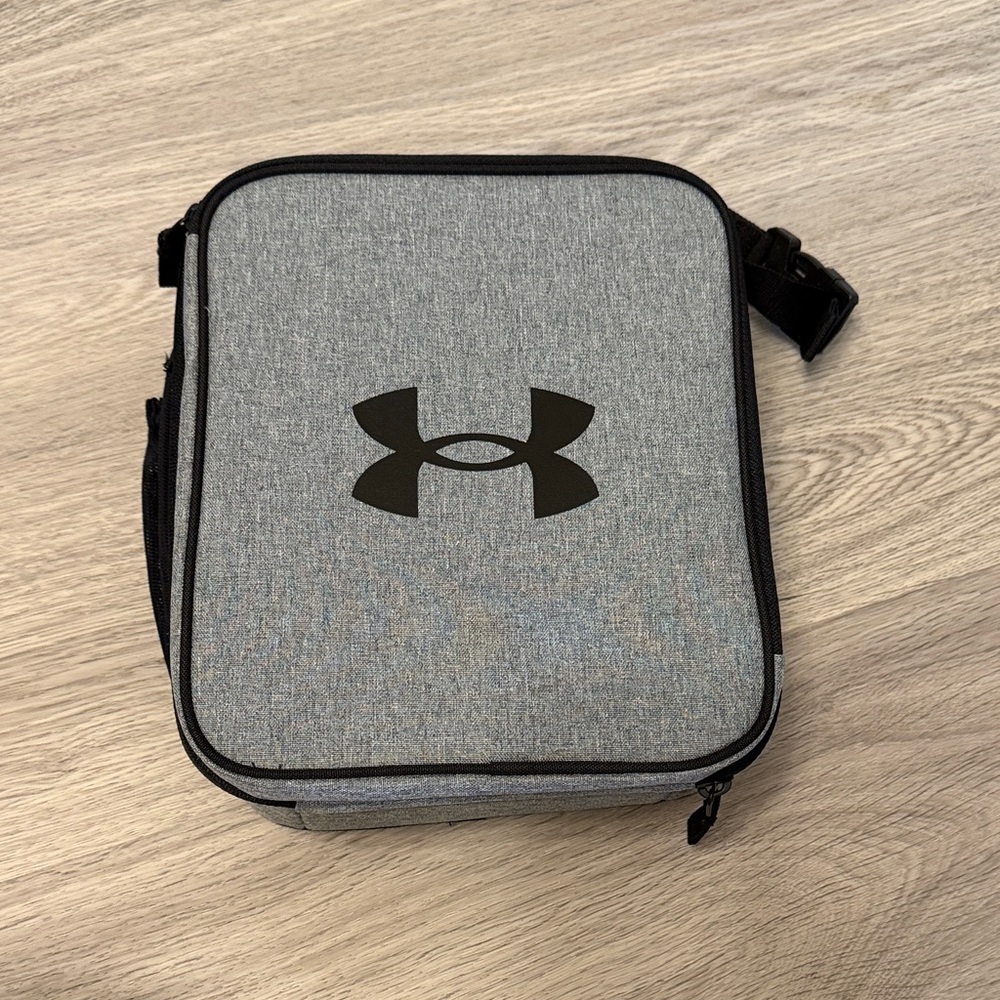 Under Armour Black and Gray Lunch Bag